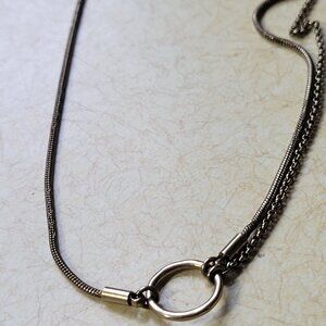 Silpada KR brass necklace